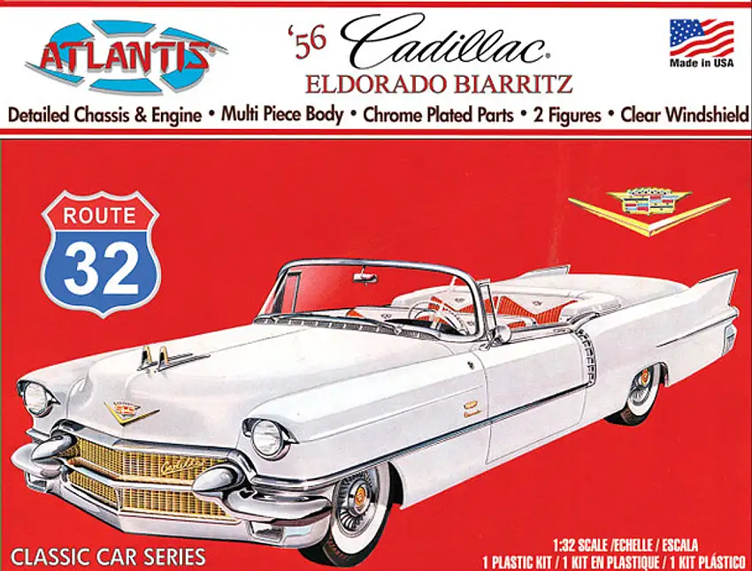 1956 Cadillac Eldorado Biarritz Convertible 1/32 Atlantis Models