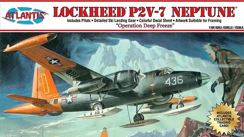 P2V-7 Neptune Operation Deep Freeze Aircraft 1/104 Atlantis Models