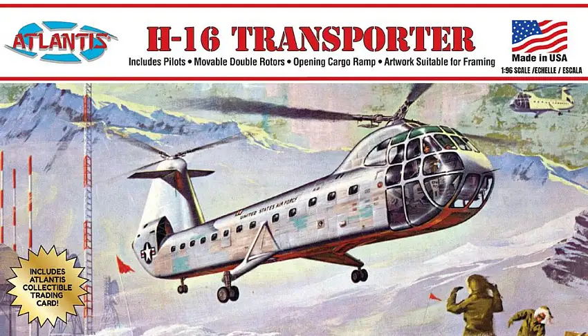 H-16 Transporter Helicopter 1/96 Atlantis Models