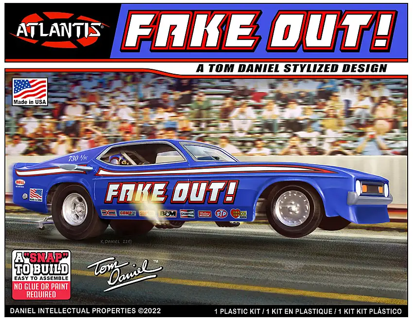 Tom Daniel's Fake Out Funny Car (Snap) 1/32 Atlantis (AAN8275)