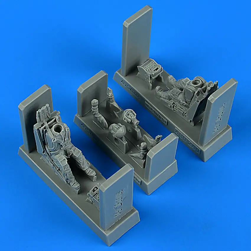 L-39 Albatros Pilot & Instructor w/Ejection Seat for TSM/EDU 1/48 Aerobonus