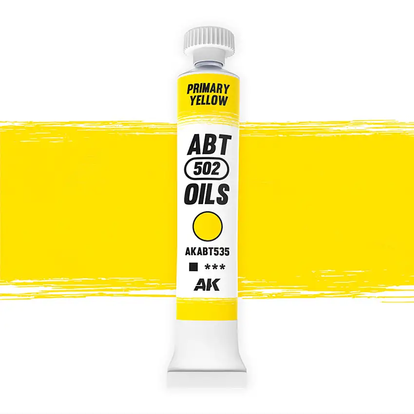 Primary Yellow Oil Paint 20ml Tube Abteilung 502