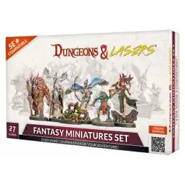 ACHDNL0062 Archon Studios Dungeons & Lasers: Fantasy Miniatures Set
