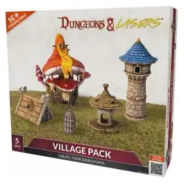 ACHDNL0066 Archon Studios Dungeons & Lasers: Village Pack