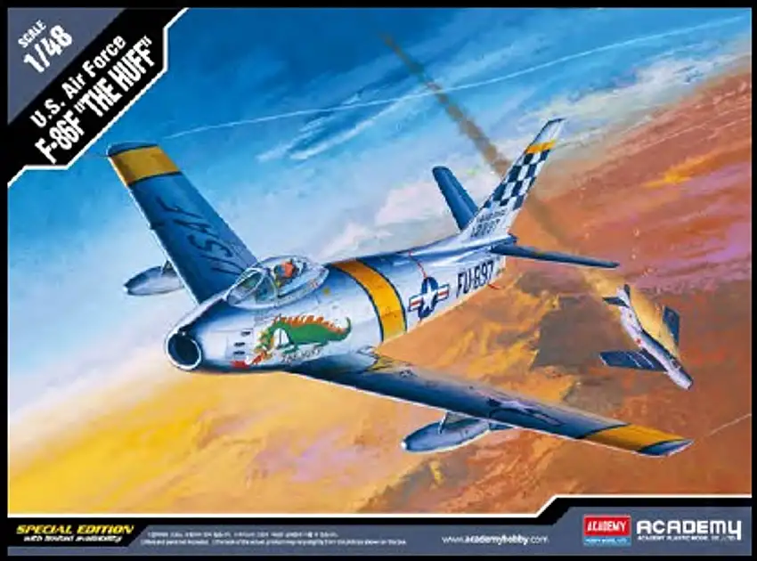 F-86F The Huff USAF Fighter 1/48 Academy