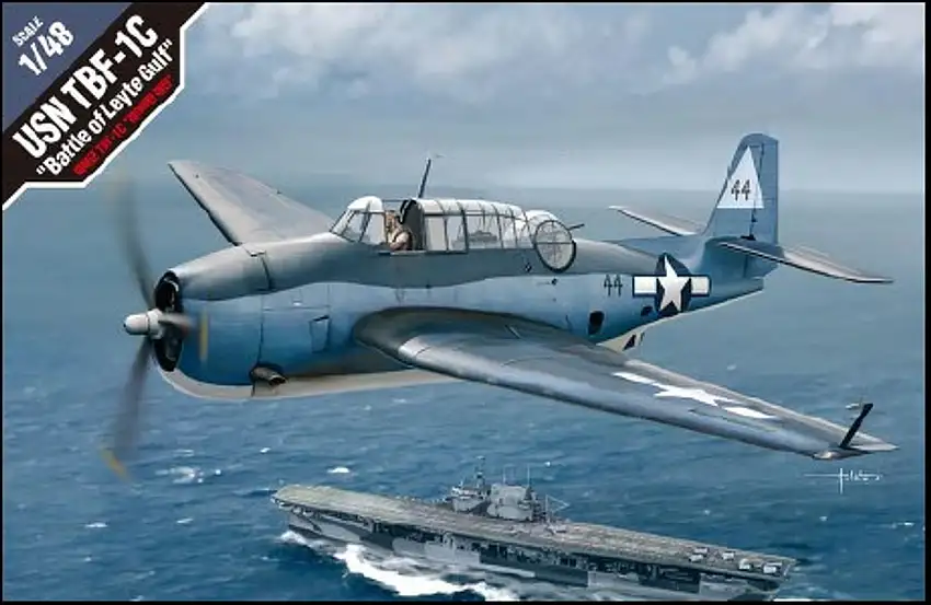 TBF-1C USN Torpedo Bomber Battle of Leyte Gulf 1/48 Academy (ACY12340)