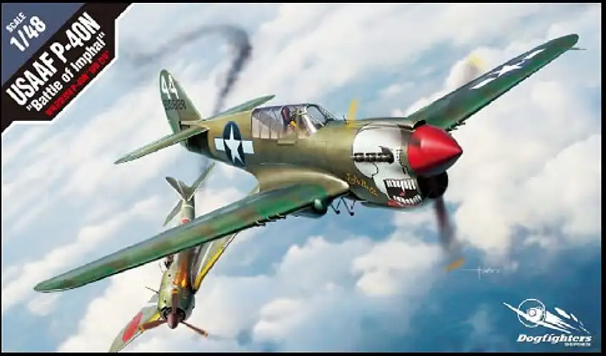 P-40N USAAF Fighter Battle of Imphal 1/48 Academy (ACY12341)