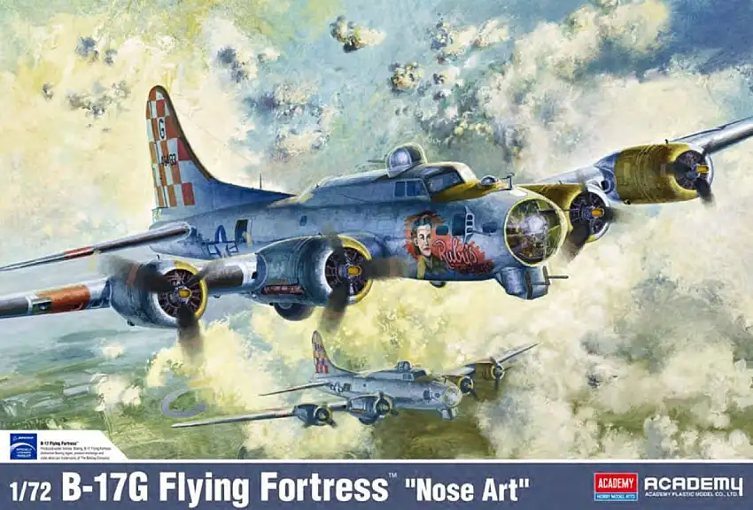B-17G Flying Fortress Bomber Special Nose Art Edition 1/72 Academy