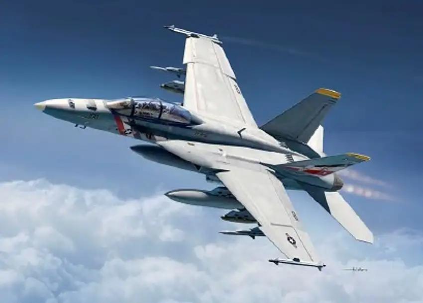 F/A-18F VFA-2 Bounty Hunters USN Fighter 1/72 Academy