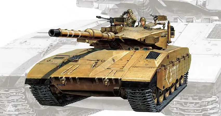 Merkava Mk III Tank 1/72 Academy