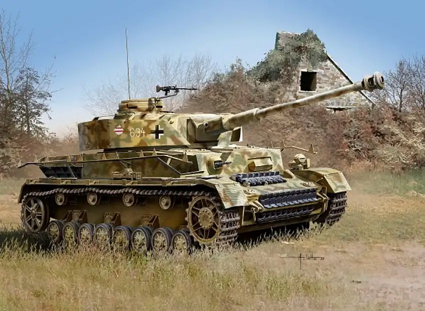 German Panzer IV Ausf H Late Version Tank 1/35 Academy (ACY13528)