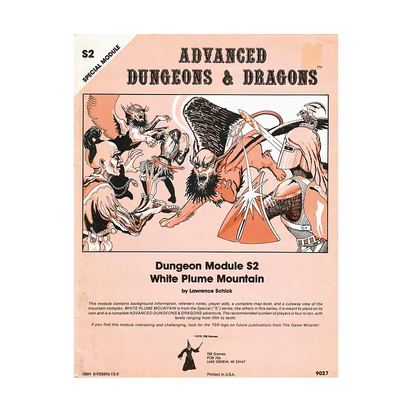 White Plume Mountain (3rd Printing, Pastel)