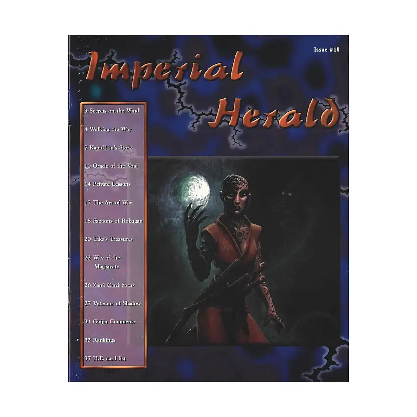 #10 "Factions of Rokugan, Way of the Magistrate"