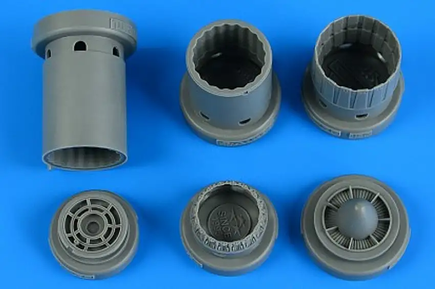 F-104S/G Starfighter Exhaust Nozzle For HSG (Resin) 1/48 Aires