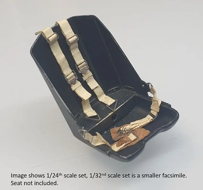 Luftwaffe Seatbelts 1/32 Airscale Model Aircraft Enhancements