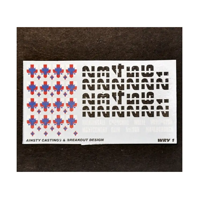 West Riding Yeomanry 1 Decals