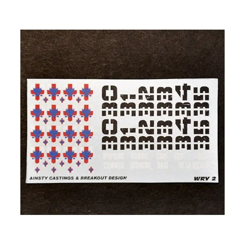 West Riding Yeomanry 2 Decals