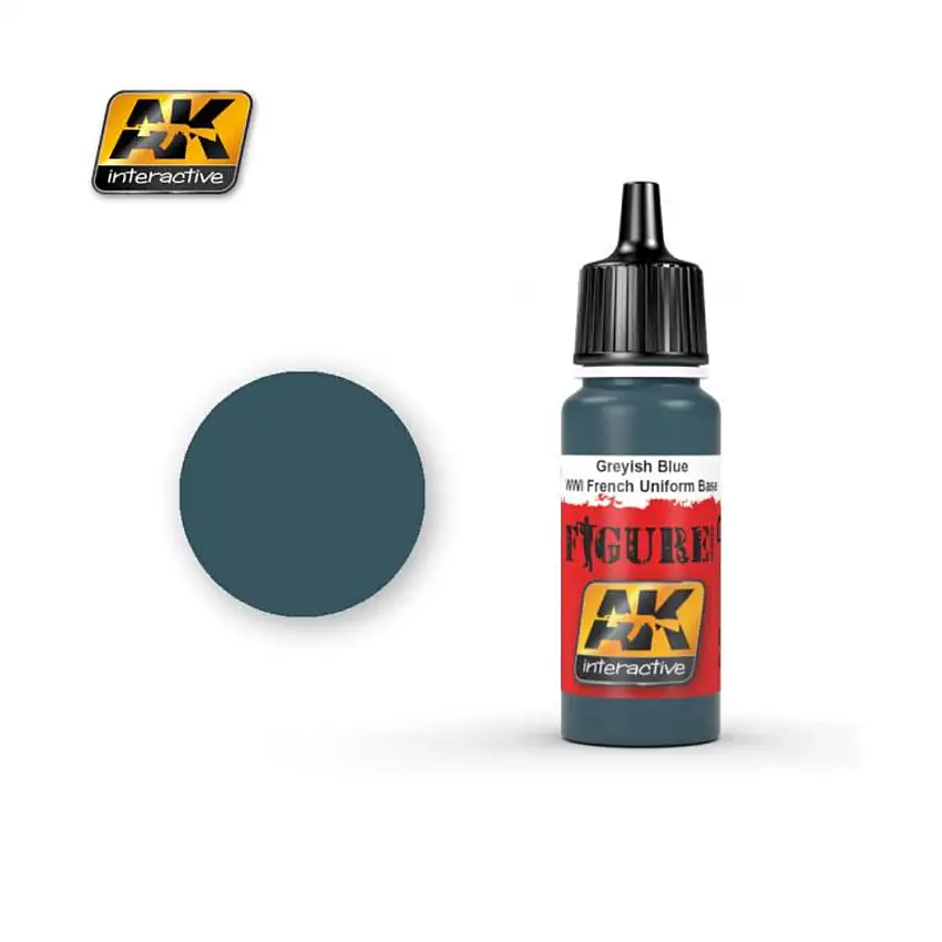 WWI French Uniform Base/Greyish Blue (Acrylic)