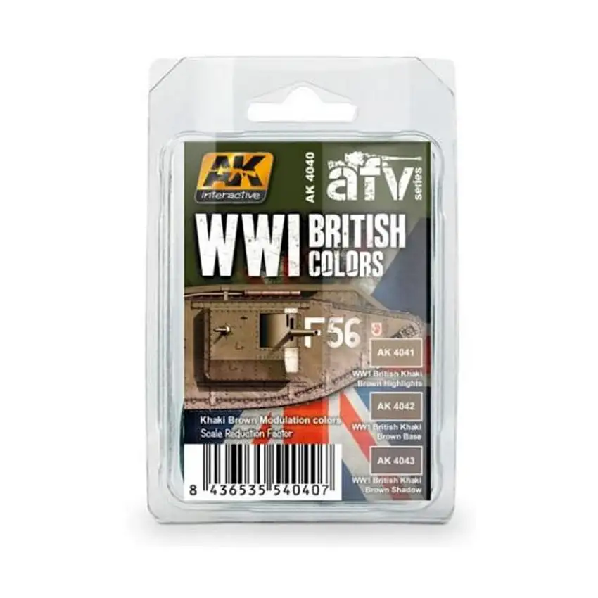 WWI British Colors Set