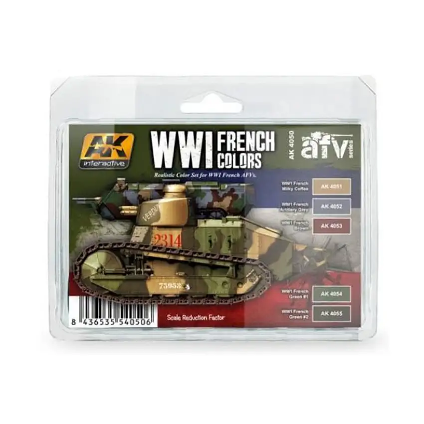 WWI French Colors Set