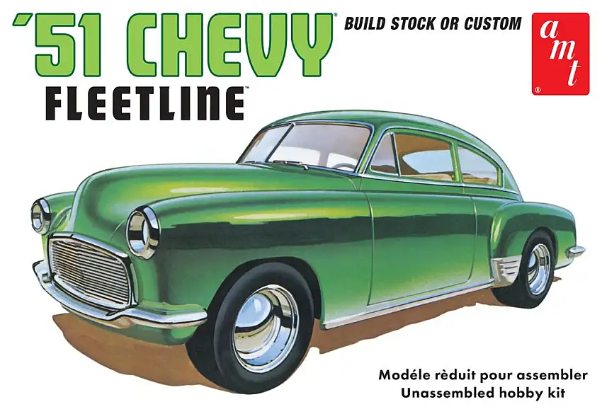 1951 Chevrolet Fleetline 1/25 AMT Models