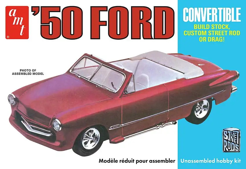 1950 Ford Convertible 1/25 AMT Models