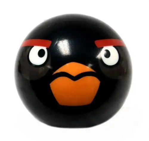 Angry Birds Black Bird 3-Inch Foam Ball