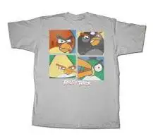 Angry Birds Frown Box T-Shirt [Adult Small]