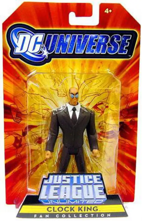 DC Universe Justice League Unlimited Fan Collection Clock King Exclusive Action Figure