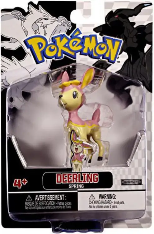 Pokemon Black & White Series 2 Basic Pink Deerling Figure [Spring]