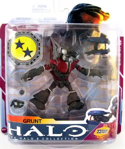 McFarlane Toys Halo 3 Series 6 Medal Edition Grunt Action Figure [Red]