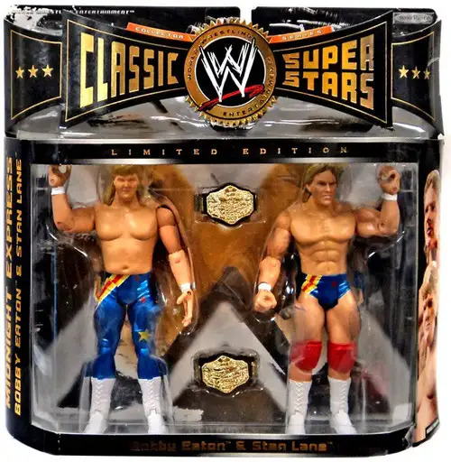 WWE Wrestling Classic Superstars Series 6 Bobby Eaton & Stan Lane Exclusive Action Figure 2-Pack