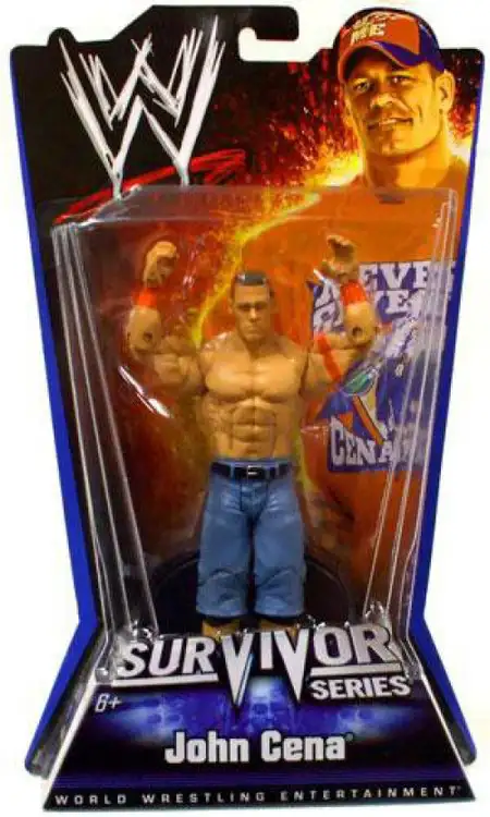 WWE Wrestling Pay Per View Series 1 Survivor Series John Cena Action Figure