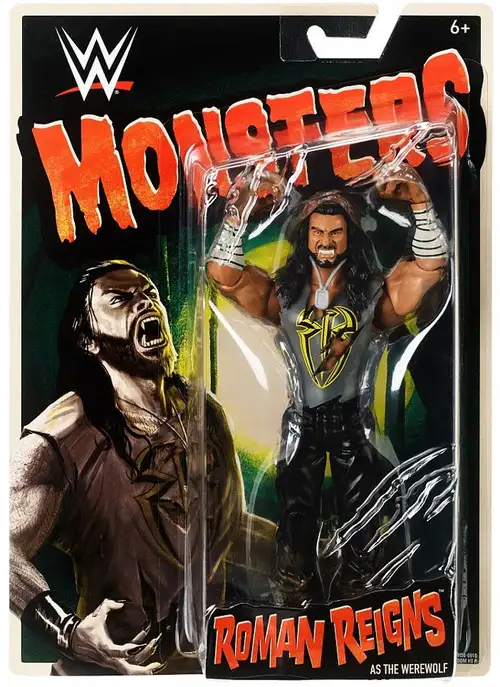 WWE Wrestling Monsters Roman Reigns as The Werewolf Action Figure