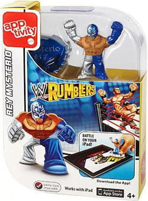 WWE Wrestling Rey Mysterio Apptivity Mini Figure