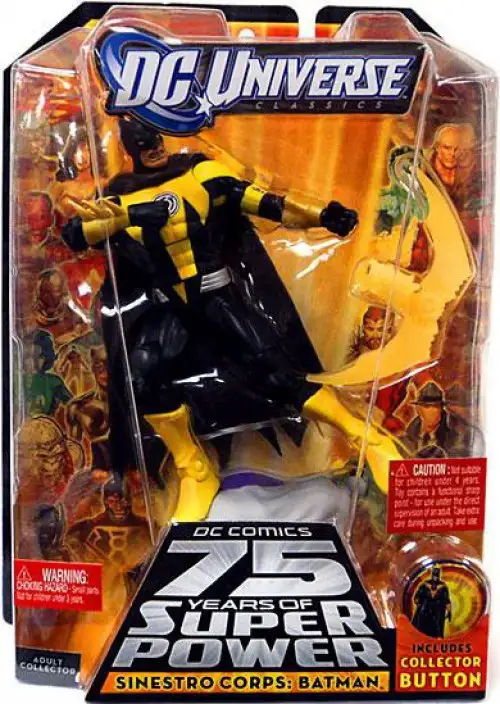 DC Universe 75 Years of Super Power Classics Validus Series Sinestro Corps Batman Action Figure