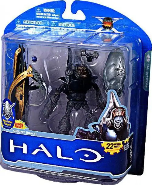 McFarlane Toys Halo 3 10th Anniversary Series 1 Black Special Ops Grunt Action Figure