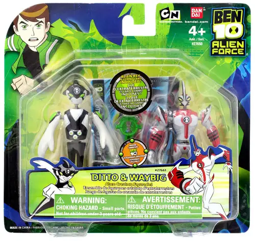 Ben 10 Alien Force Alien Creation Chamber Ditto & WayBig Mini Figure 2-Pack [RANDOM Color Eyes]