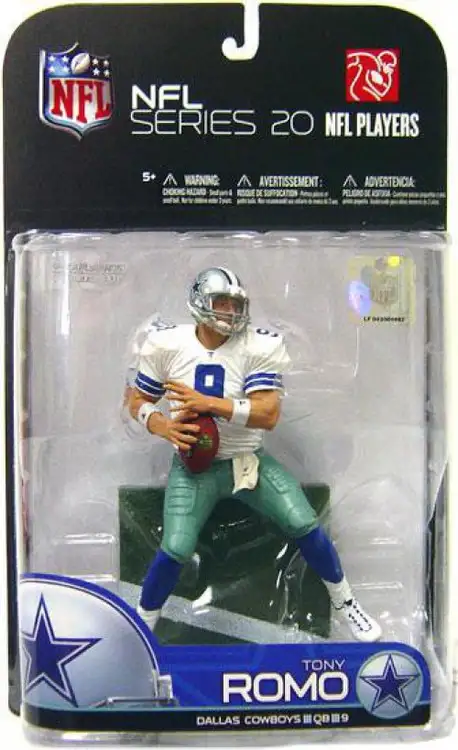 McFarlane Toys NFL Dallas Cowboys Sports Football Series 20 Tony Romo Action Figure