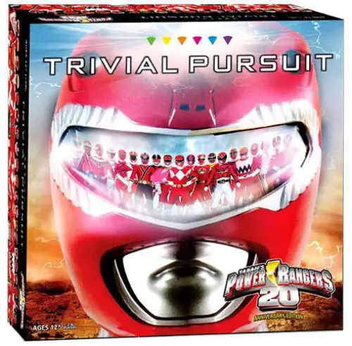 Power Rangers 20th Anniversary Edition Trivial Pursuit Board Game