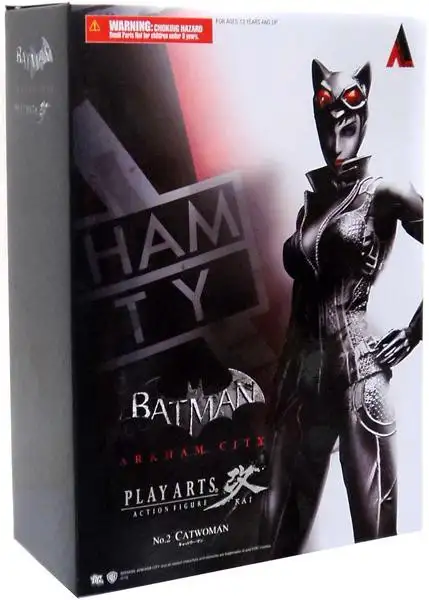 Batman Arkham City Play Arts Kai Series 1 Catwoman Action Figure