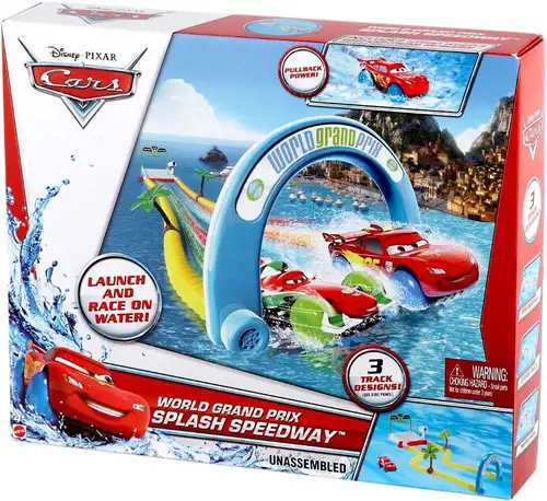 Disney / Pixar Cars World Grand Prix Splash Speedway Playset