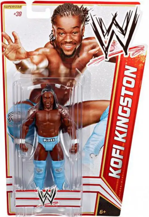 WWE Wrestling Series 19 Kofi Kingston Action Figure #39