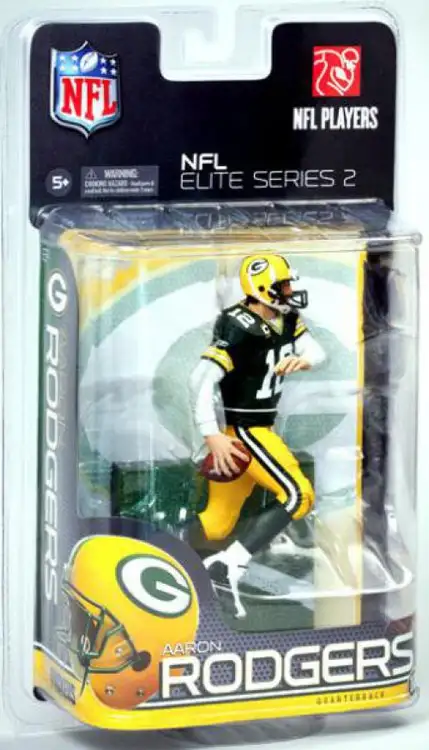 McFarlane Toys NFL Green Bay Packers Sports Picks Football Elite 2011 Series 2 Aaron Rodgers Action Figure