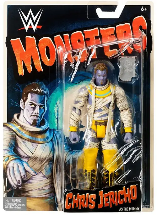 WWE Wrestling Monsters Chris Jericho as The Mummy Action Figure