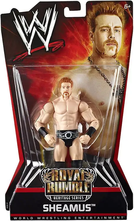 WWE Wrestling Pay Per View Series 6 Royal Rumble Heritage Sheamus Action Figure