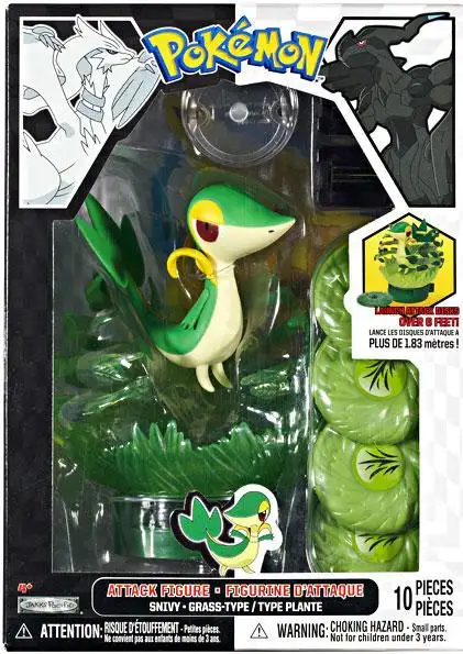 Pokemon Black & White Series 1 Attack Snivy Figure