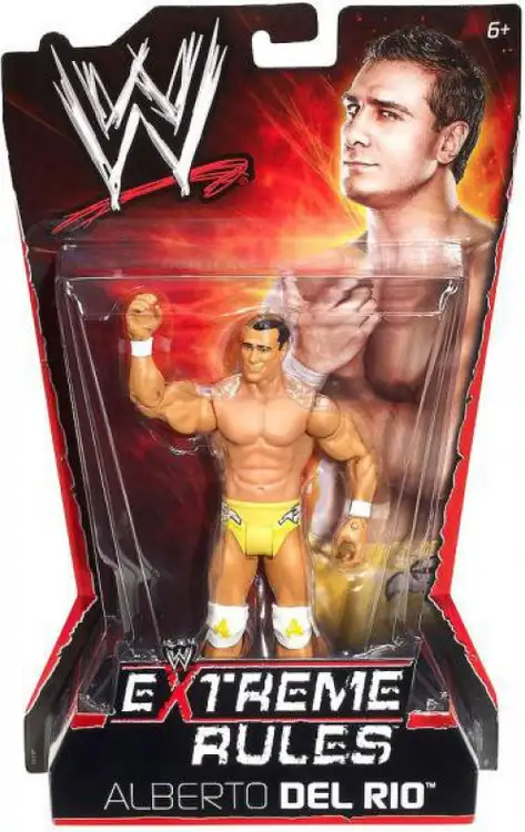 WWE Wrestling Extreme Rules Alberto Del Rio Action Figure