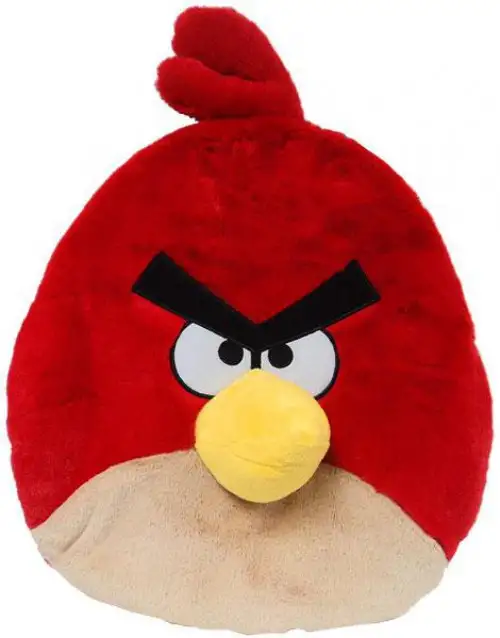Angry Birds Red Bird Plush Backpack