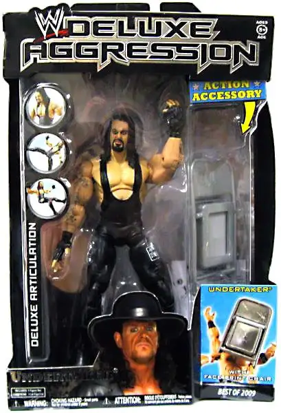 WWE Wrestling Deluxe Aggression Best of 2009 Undertaker Action Figure